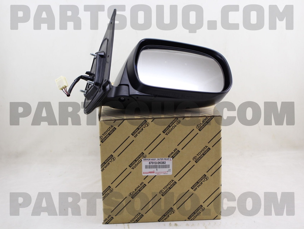 RETROVISEUR NOIR LH TOY VIGO TAW YT8022 