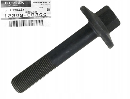 [12309-EB300] BOULON POULIE VILEB NISS NAVARA CABSTAR F24M MURANO R51 URVAN E26 ORG